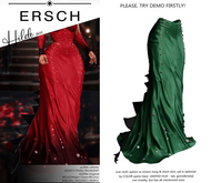 ERSCH - Hilde skirt -green-