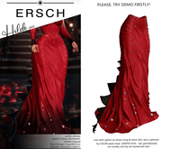 ERSCH - Hilde skirt -red-