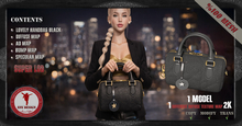 (Efe Design) Lovely Handbag Black Full Perm