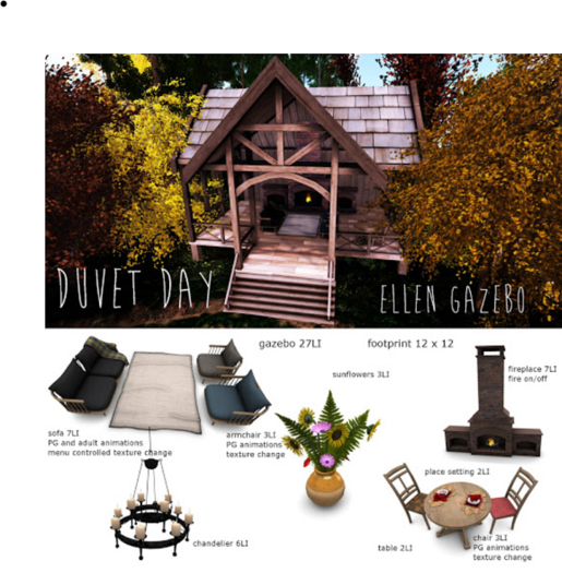 [DD] Ellen Gazebo Table MT