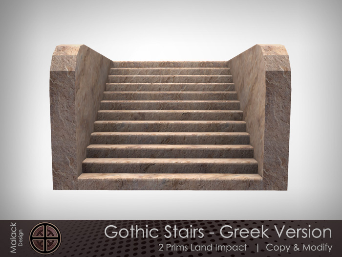 Gothic Stairs Greek Version