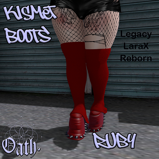 {Oath.} Kismet Boots Ruby