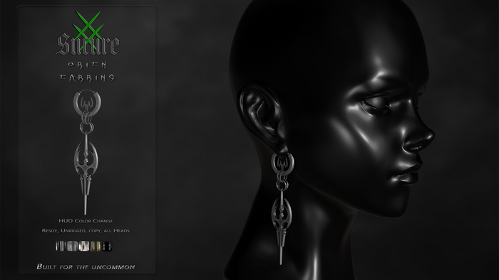 SUTURE - EARRING ORIEN