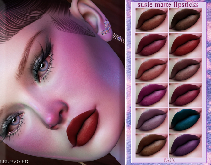 PX. Racy Ruby. Eyeshadows. lel Evo X - Shade 06_demo