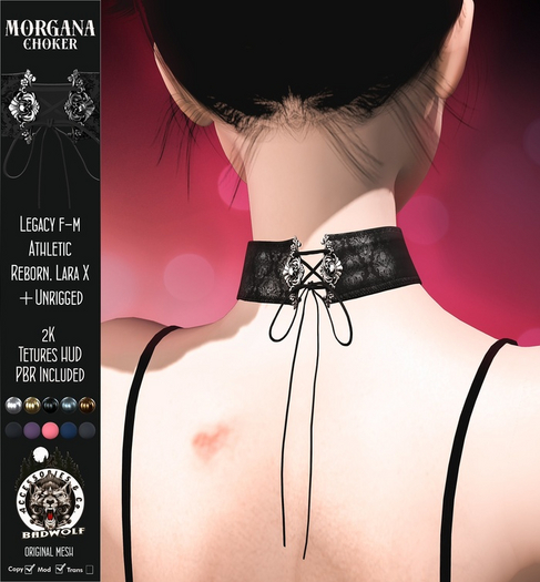 Badwolf - Morgana Choker