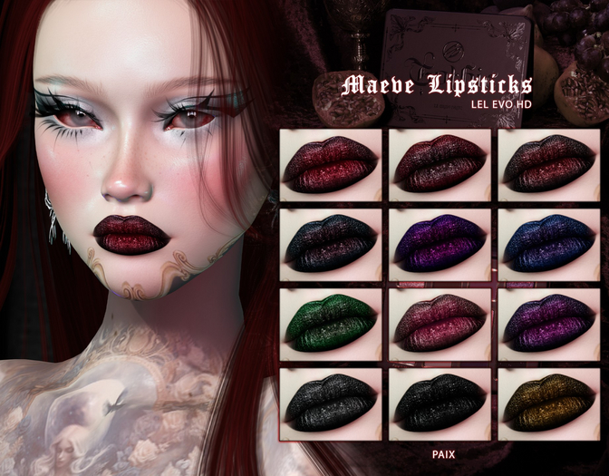 [PAIX] Maeve Lipsticks - [DEMO]
