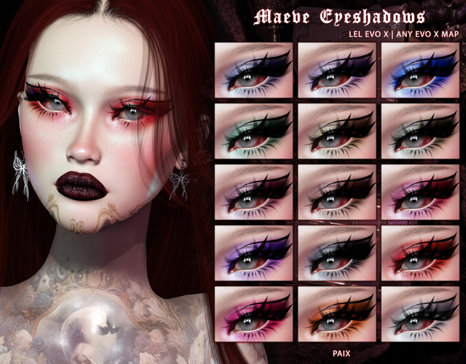 [PAIX] Maeve Eyeshadows - [FATPACK]