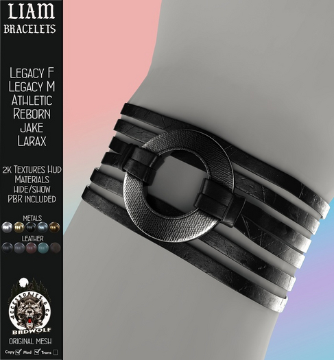 Badwolf - Liam Bracelets