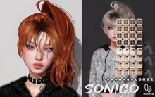 [monso] Sonico Hair /Brown & Blonde