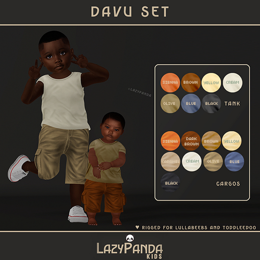 LazyPanda - Davu Tank - Blue