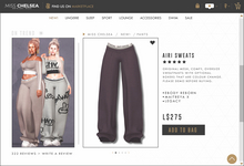 .miss chelsea. Airi Sweats Berry