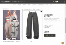 .miss chelsea. Airi Sweats Charcoal