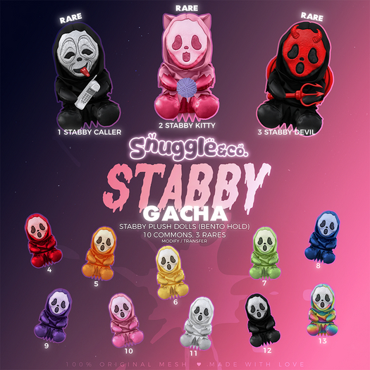 2. Snuggle&Co. // Stabby - Kitty [RARE] (Rez)