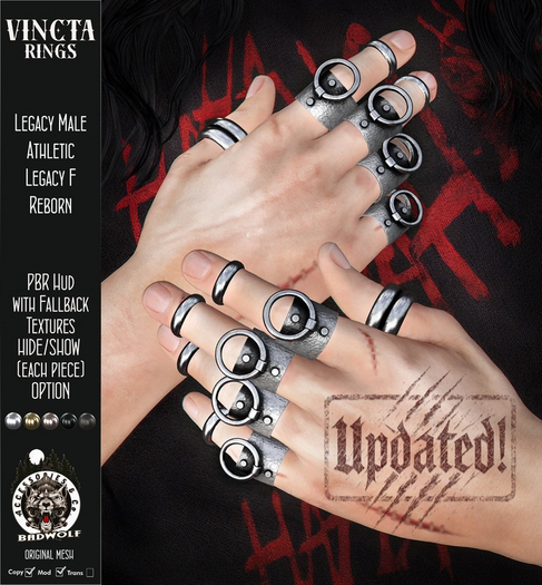Badwolf  - Vincta Rings