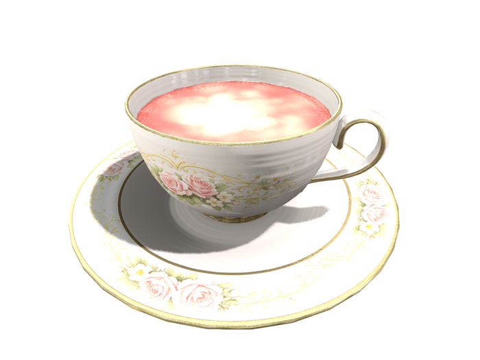 05 Rose Porcelain Teacup