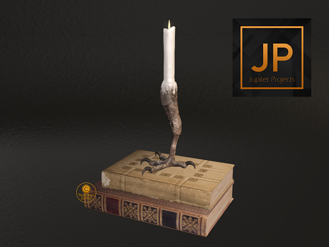 04 Ritual Candle - Witchy Nook - Magnetic
