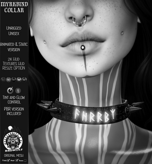 DEMO Badwolf - Myrkbind Collar