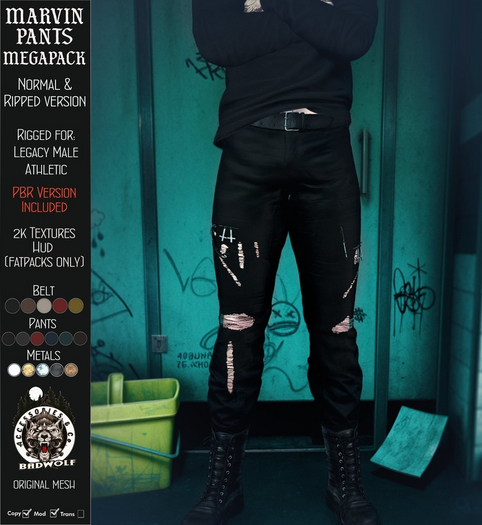 Badwolf - Marvin Pants Megapack