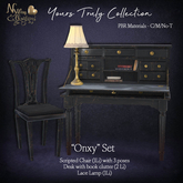 (NO) Yours Truly Collection- Onxy Wood Set