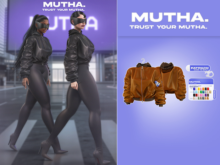 MUTHA. Kim Bomber Jacket - Fatpack [UNPACK]