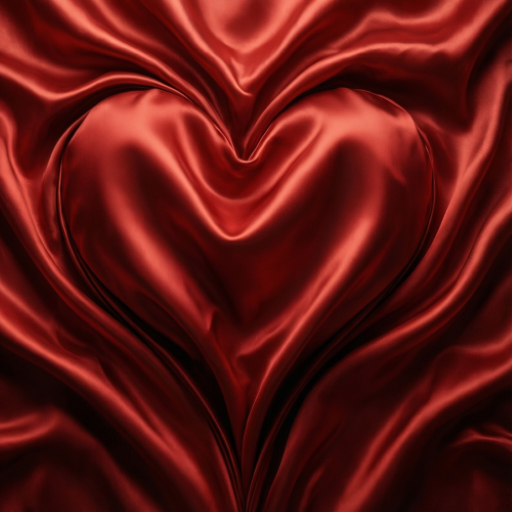SIlky Heart Backdrop Texture 