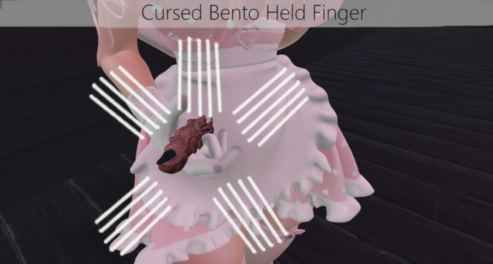 Cursed Bento Held Finger