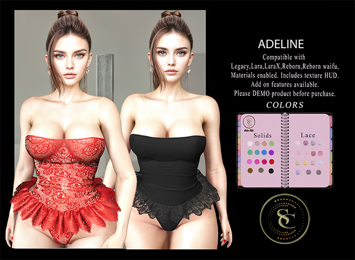 *SC* Adeline Bodysuit  Demos