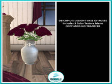 DB CUPID'S DELIGHT VASE OF ROSES add me