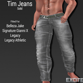 Excite Tim Jeans Solid