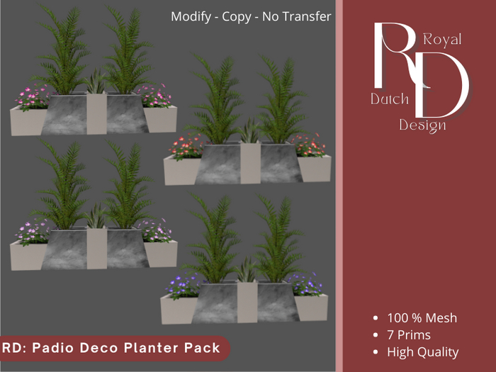RD: Padio Deco Planter Fatpack