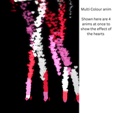 Heart emitter with Menu HUD