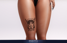 ::Inkita:: Wednesday BOM Tattoo (2K)
