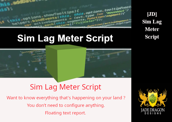[JD] - Lag Meter - Script - Full Permissions