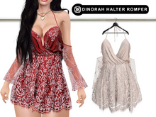 Addams // Dinorah Halter Romper v2 // N*6
