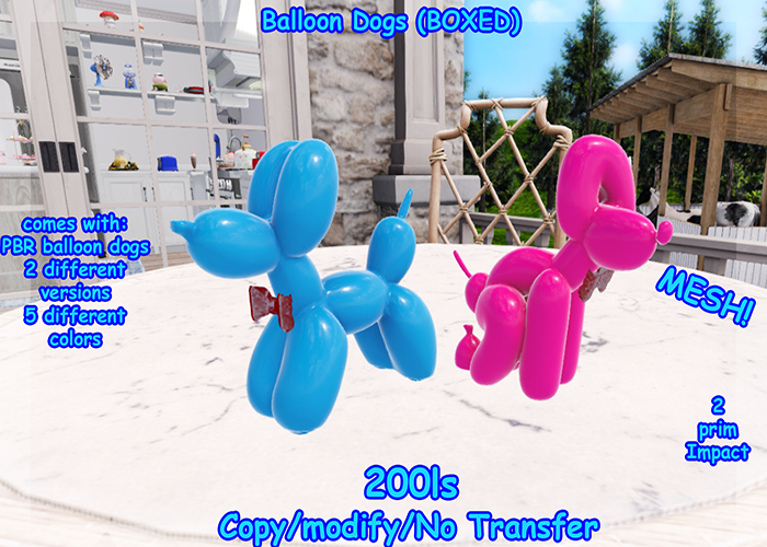 Balloon Dogs (BOXED)