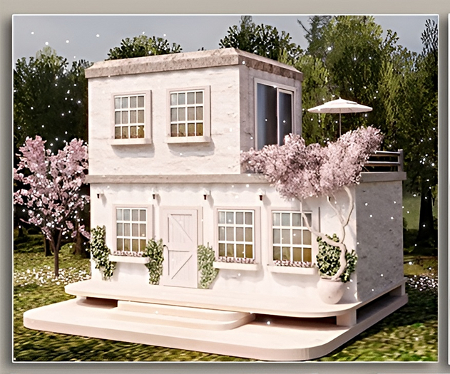 01 Bee Designs Hazel Tiny House RARE