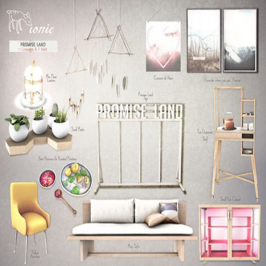 6 ionic :  Natural Hanging Mobile