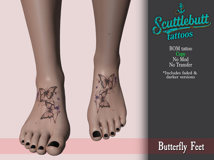 .::Scuttlebutt::. Butterfly Feet