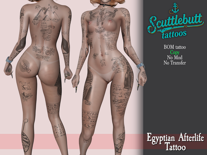 .::Scuttlebutt::. Egyptian Afterlife Tattoo