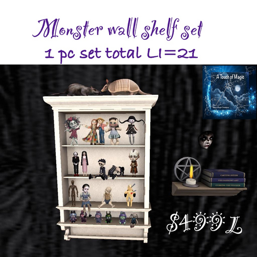 Monster wall shelf-Box LI=21