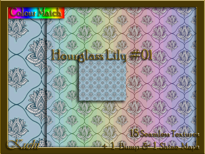 Hourglass Lily #01 Texture Pack