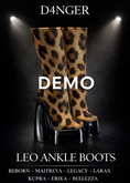 D4NGER- LEO ANKLE BOOTS *DEMO*