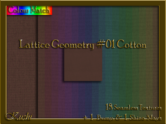 Lattice Geometry #01 COTTON Texture Pack