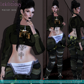 .: Lekilicious Store : . military set skull ( BOXED)