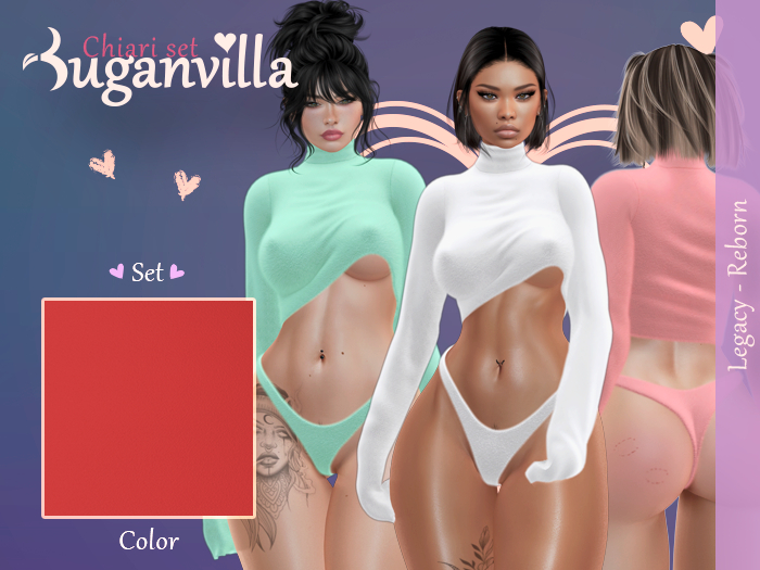 Buganvilla - Chiari set - C8