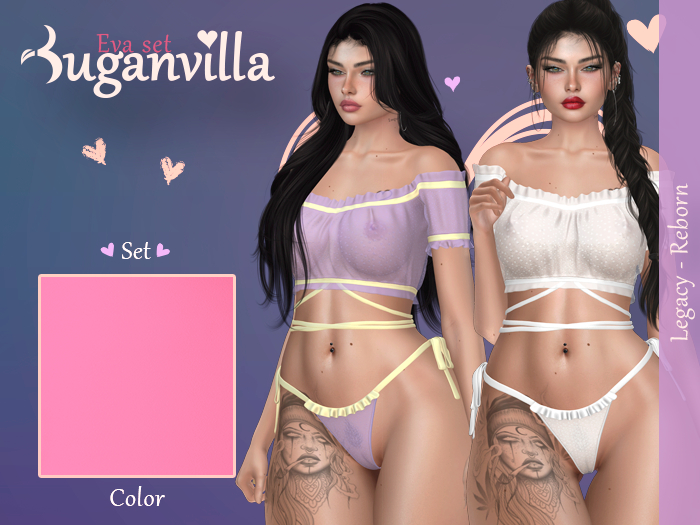 Buganvilla - Eva set - C3