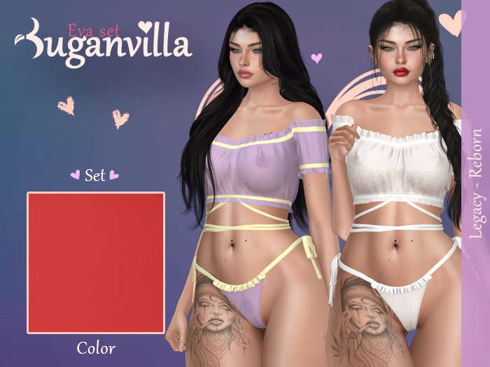 Buganvilla - Eva set - C8