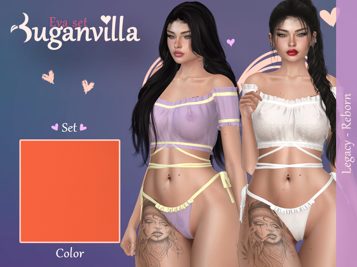 Buganvilla - Eva set - C10