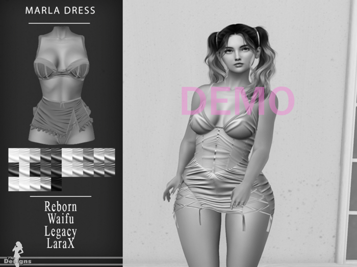 Marla Dress Demo Hud B1