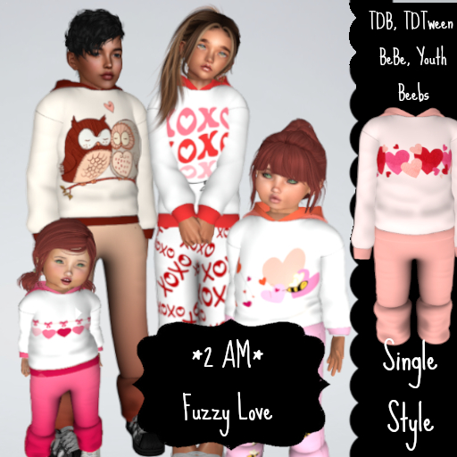*2 AM* Fuzzy Love Style 1